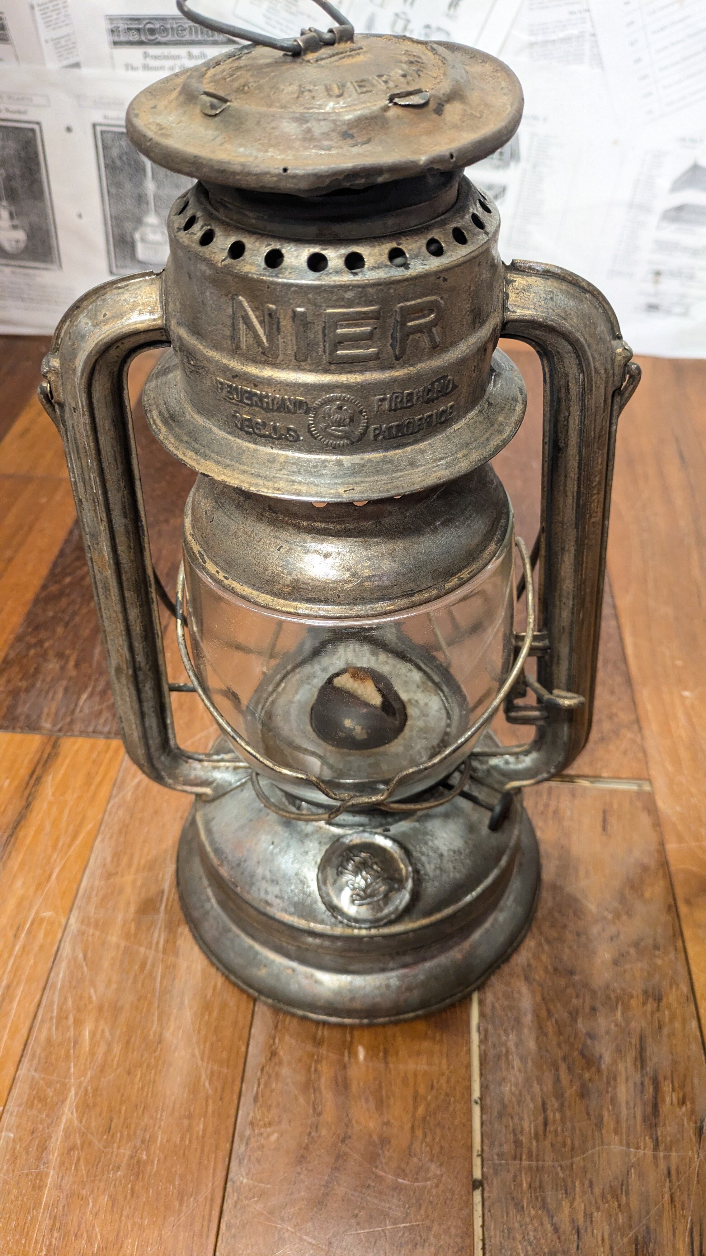 Vintage Nier Feuerhand 260 Lantern Lamp ビンテージ フュア―ハンド