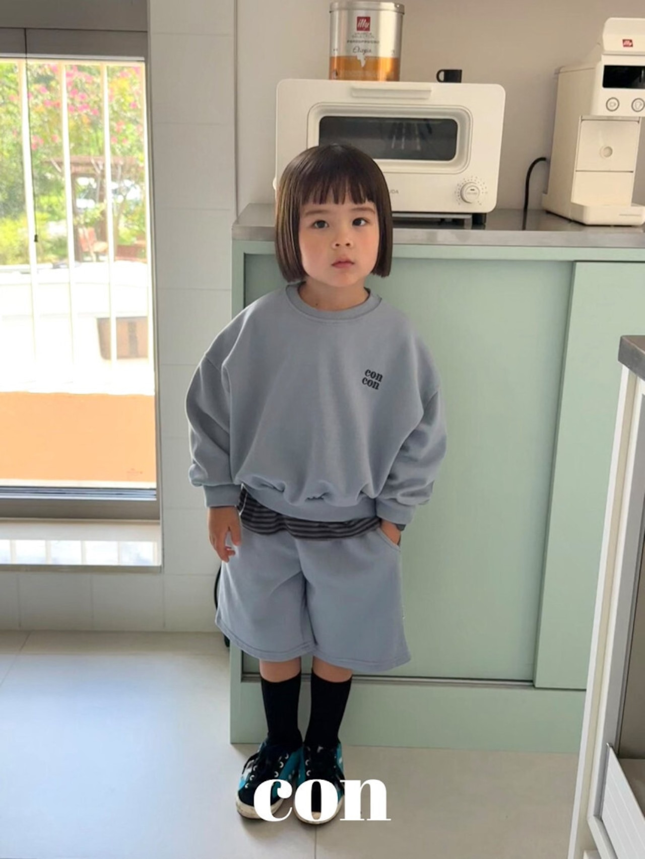 韓国子供服 / 26Autumn / CON / 登園コーデセット / キッズ / 秋服 *1~4*