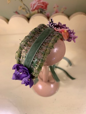 ブライスのヘッドドレス パープル系のお花 (210806)
