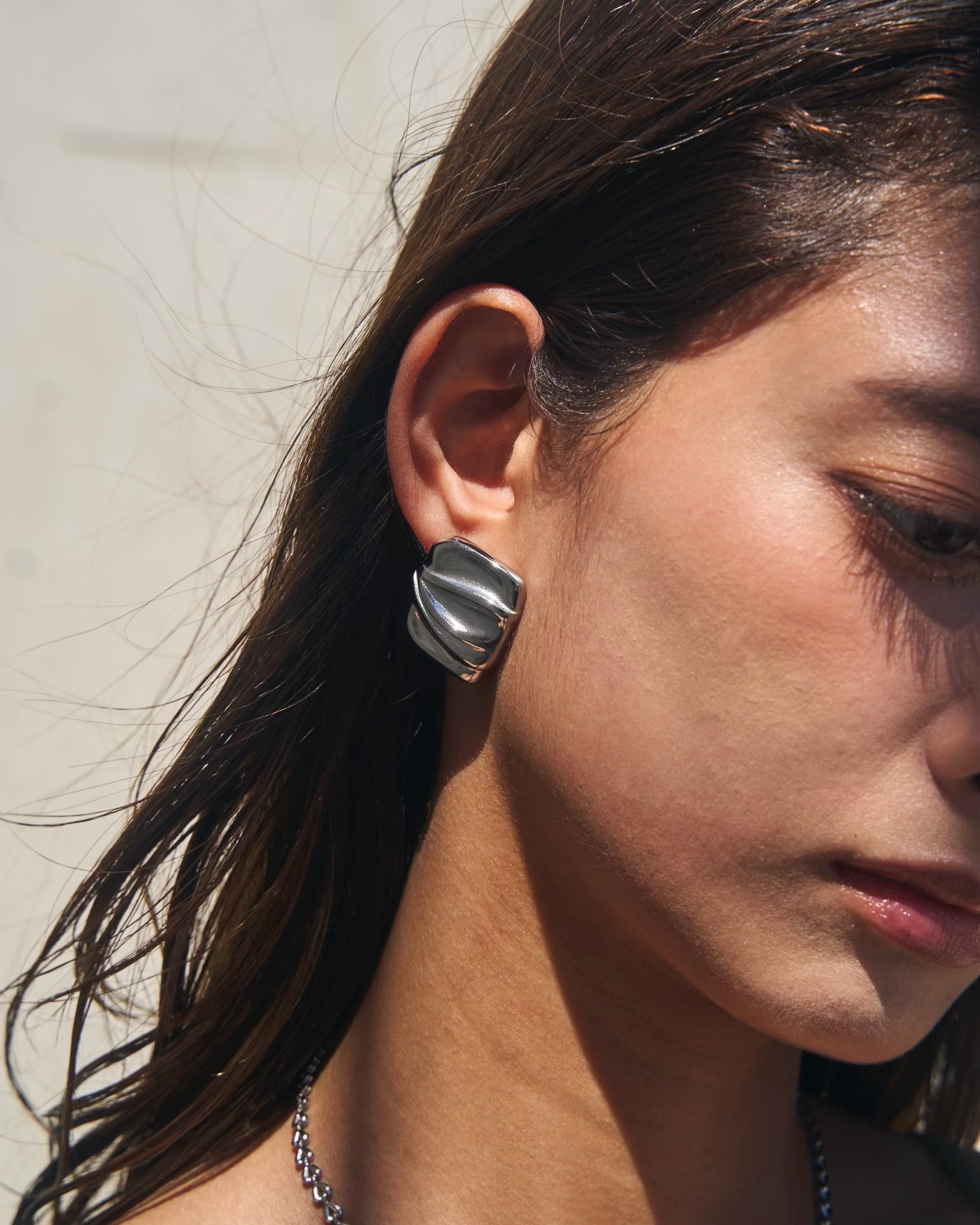 316L Irregular Plate pierce［silver］#p85 | CELINA