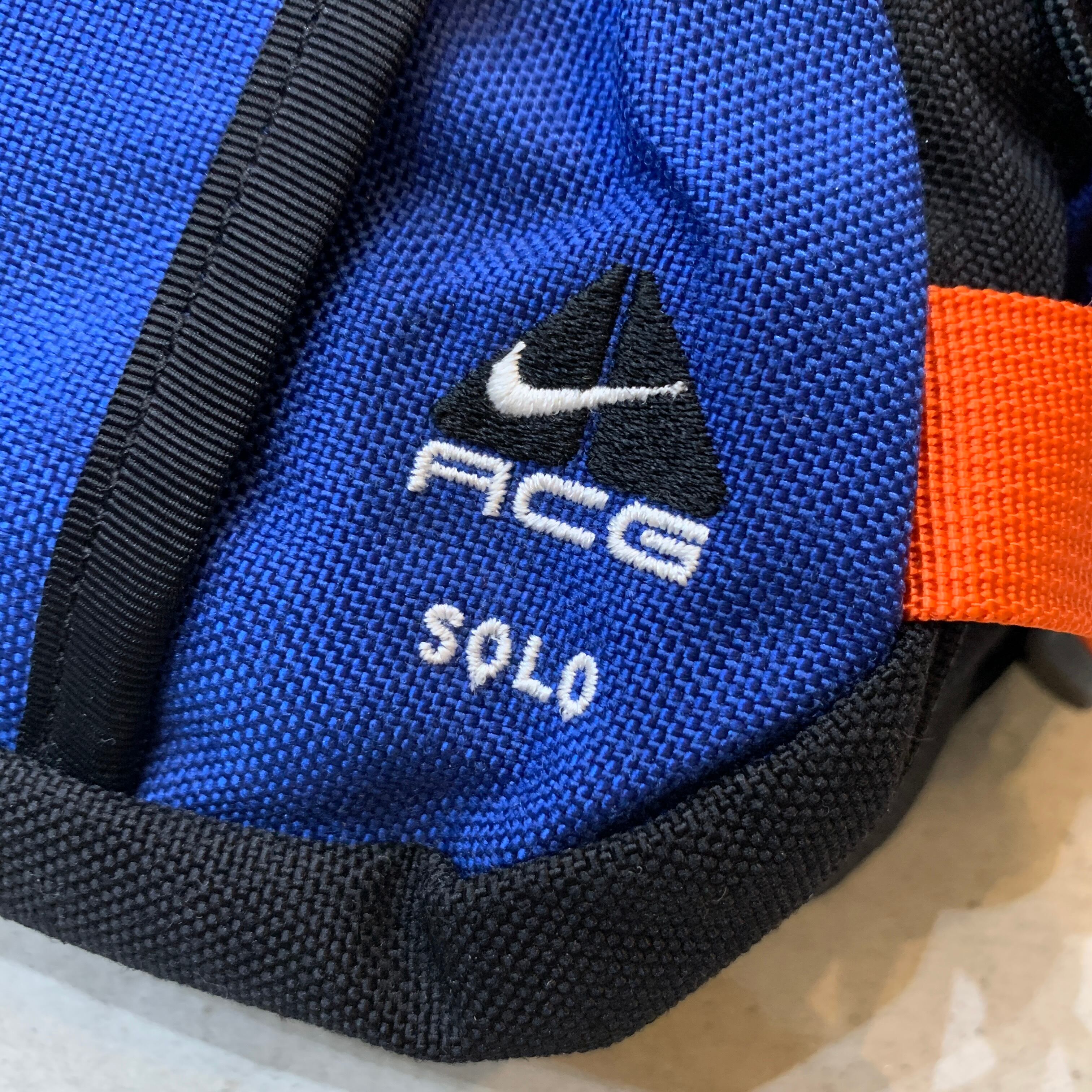 美品 90s NIKE ACG solo ボディバッグ ショルダーバッグ | 古着屋 Uan