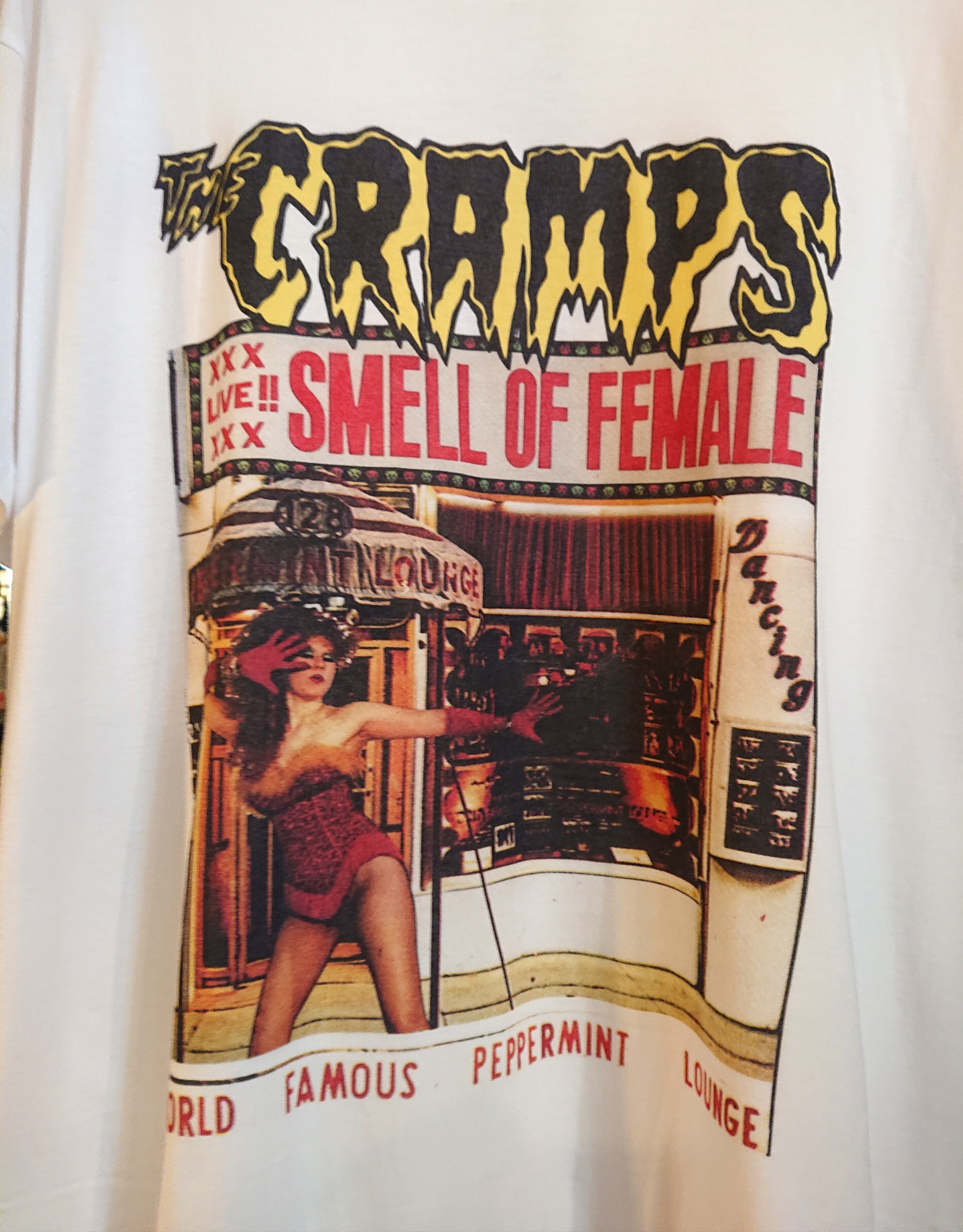 THE CRAMPS TEE 【SMELL OF FEMALE】 | BOW & ARROW WEB STORE
