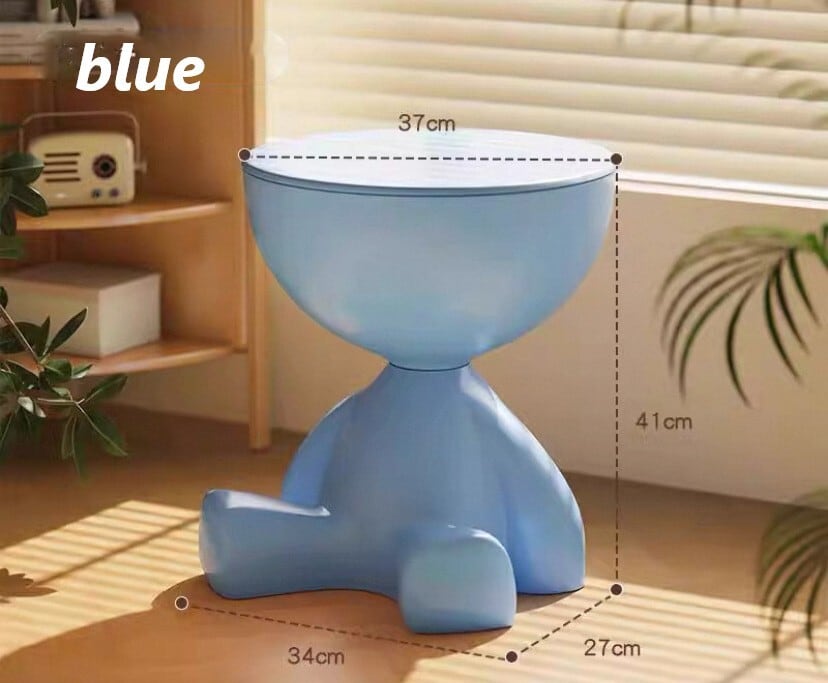 サイドテーブル ユニーク キャラクター 収納 付き おしゃれ かわいい