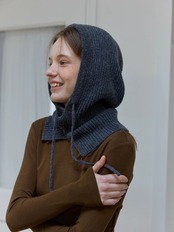 Côtelé Knit Balaclava F0822
