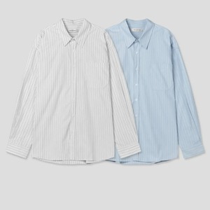 Premium Soft Cozy Coastal Stripe Shirt(2color)