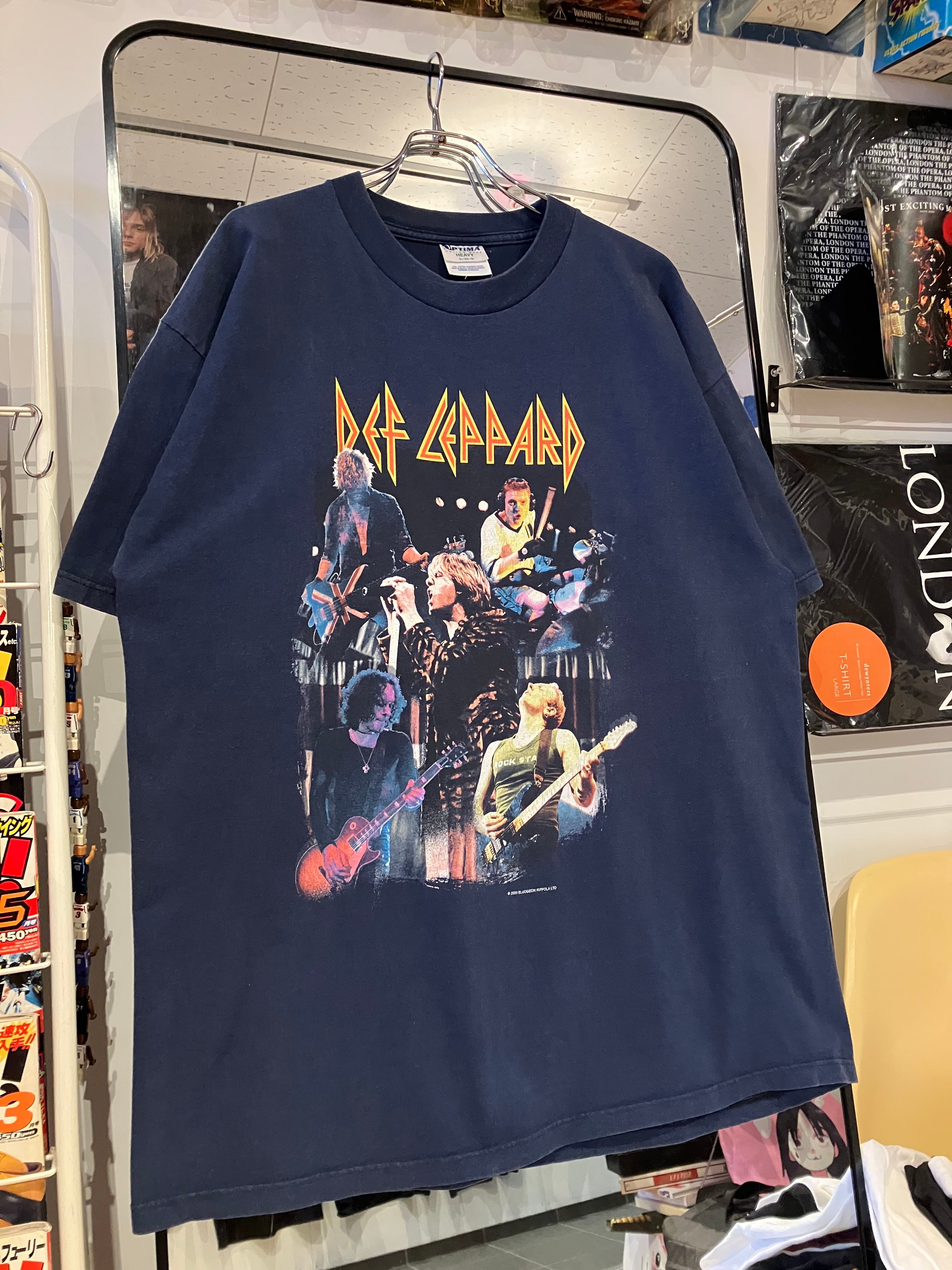 Def Leppard Euphoria 00s ツアーT 00 Def Leppard Euphoria TOUR Tシャツ (SIZE XL) | FASHION SPOT RAMONE