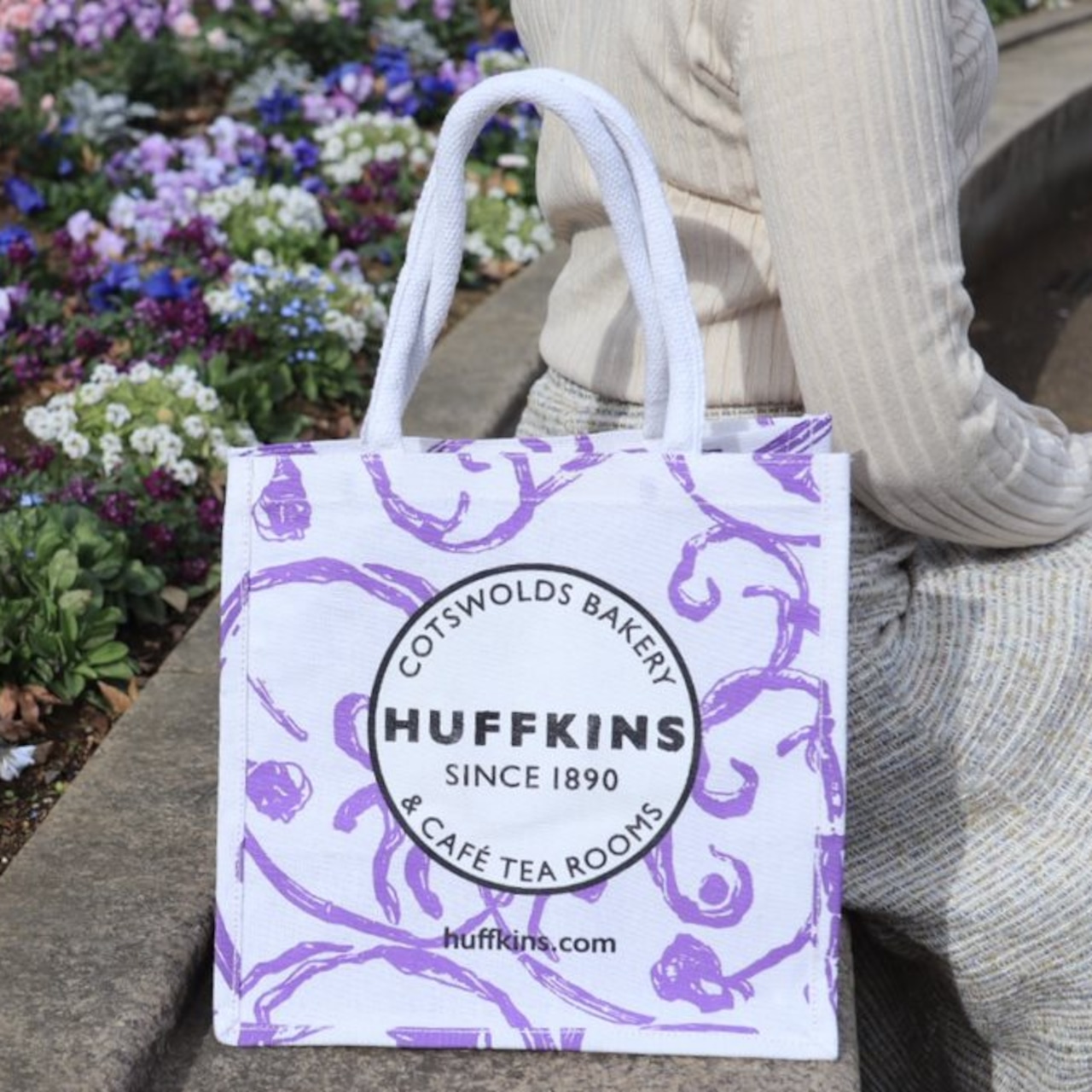 【HUFFKINS】Eco Jute Large ショッピングバック ハフキンス】ジュートバッグ<Lサイズ>(エコバッグ)公式通販