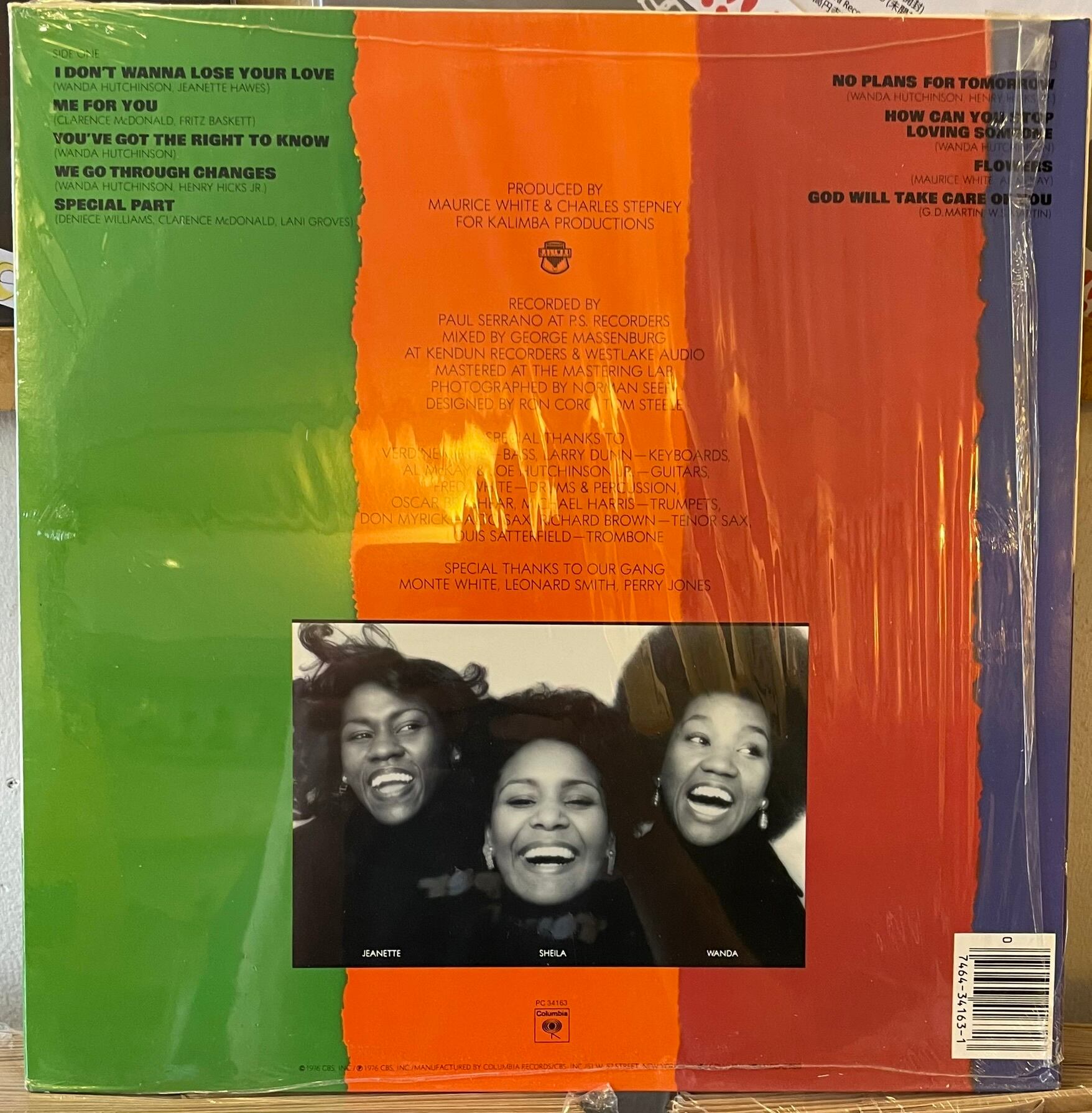 A FAREWELL TO ARMS LPレコード　SELFISH盤 The Emotions 