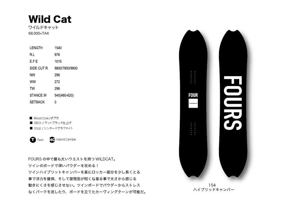 Wild cat 専用ページ