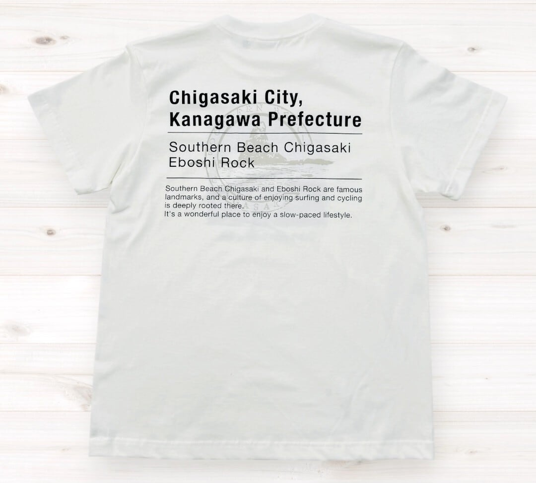 サザンビーチTシャツ スクエア（バニラホワイト） | 茅ヶ崎市観光協会