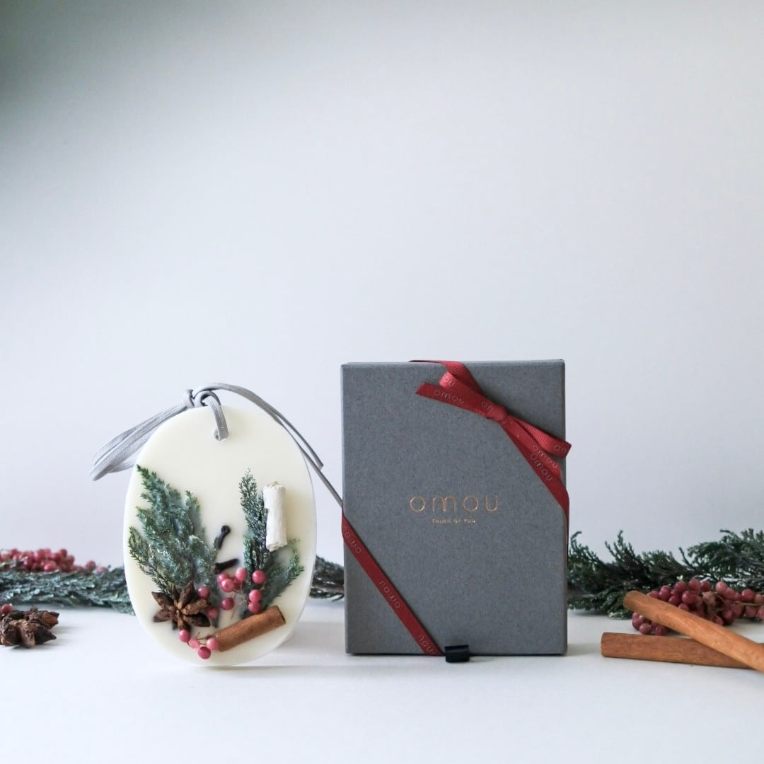 クリスマスのアロマサシェ