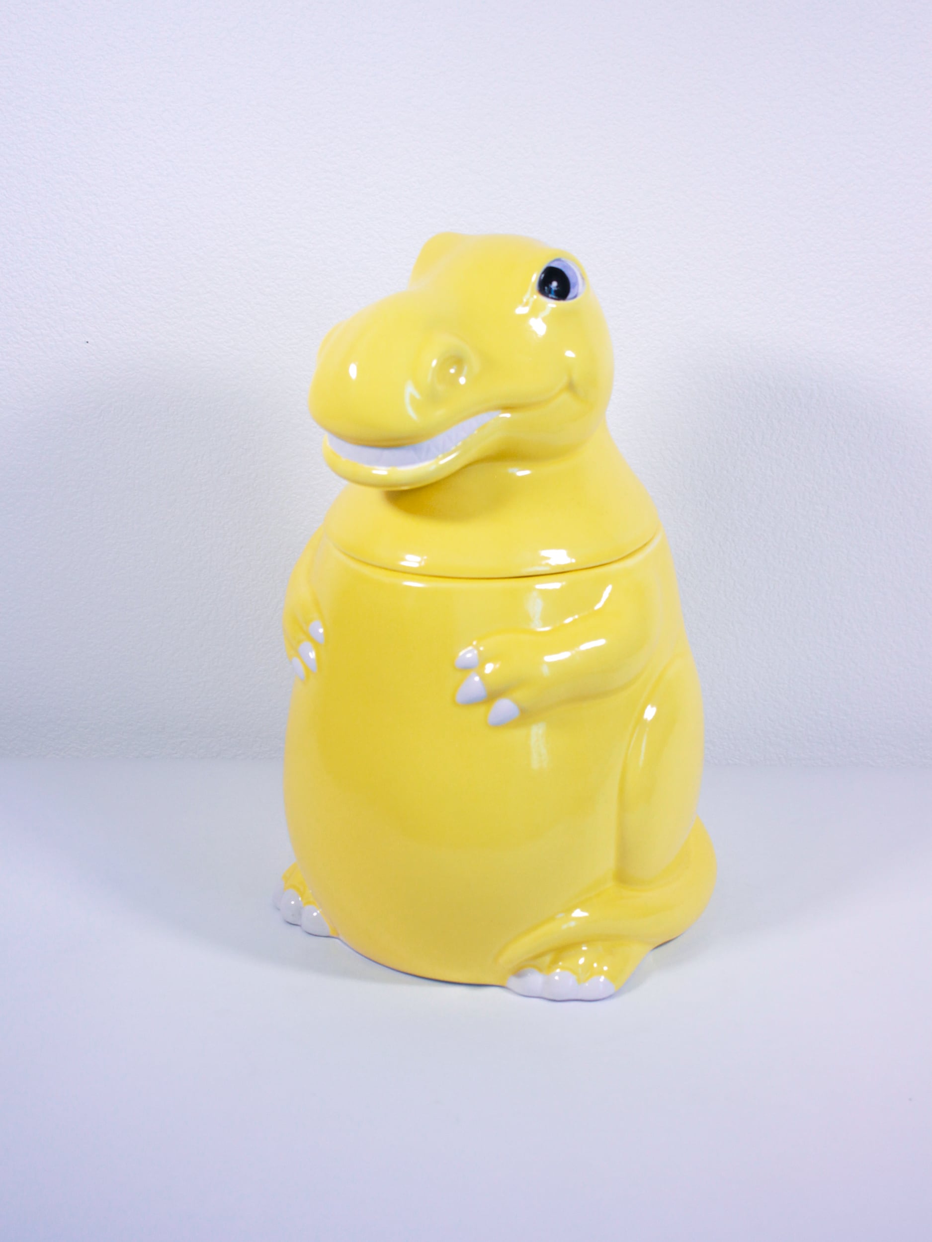 Yellow Dinosaur Cookie Jar