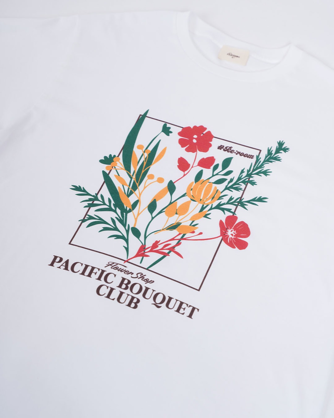 【#Re:room】FLOWER SHOP PRINT LONG SLEEVE［REC925］