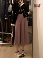 清楚系 プリーツスカート G10CSK0022