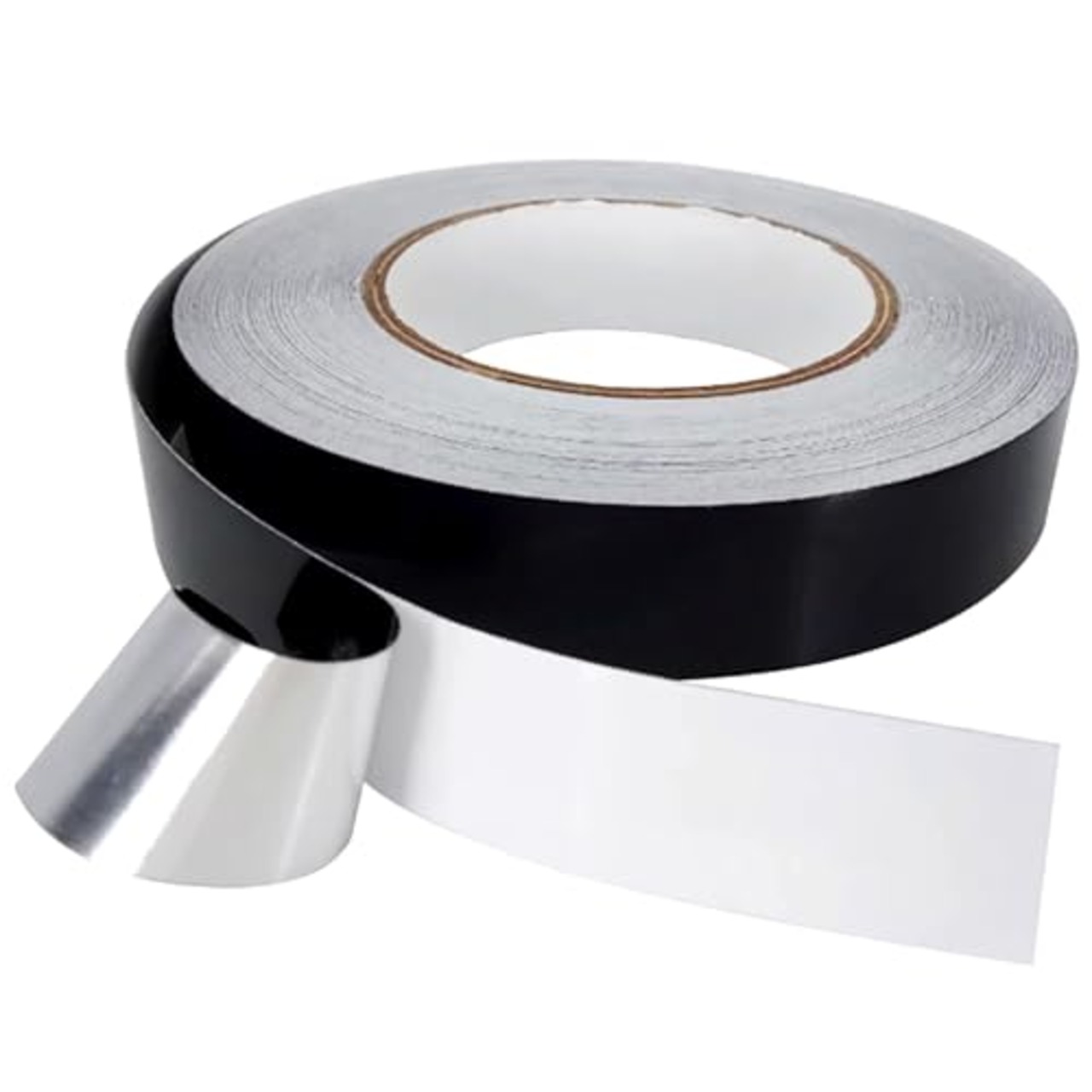 ADOFUN アルミテープ 黒 片面導電性アルミテープ【長さ20m ×幅さ25mm×厚さ0.05mm】 金属テープ 水漏補修 静電気対策 配管修理 キッチン 耐熱 防水 防火 強粘着