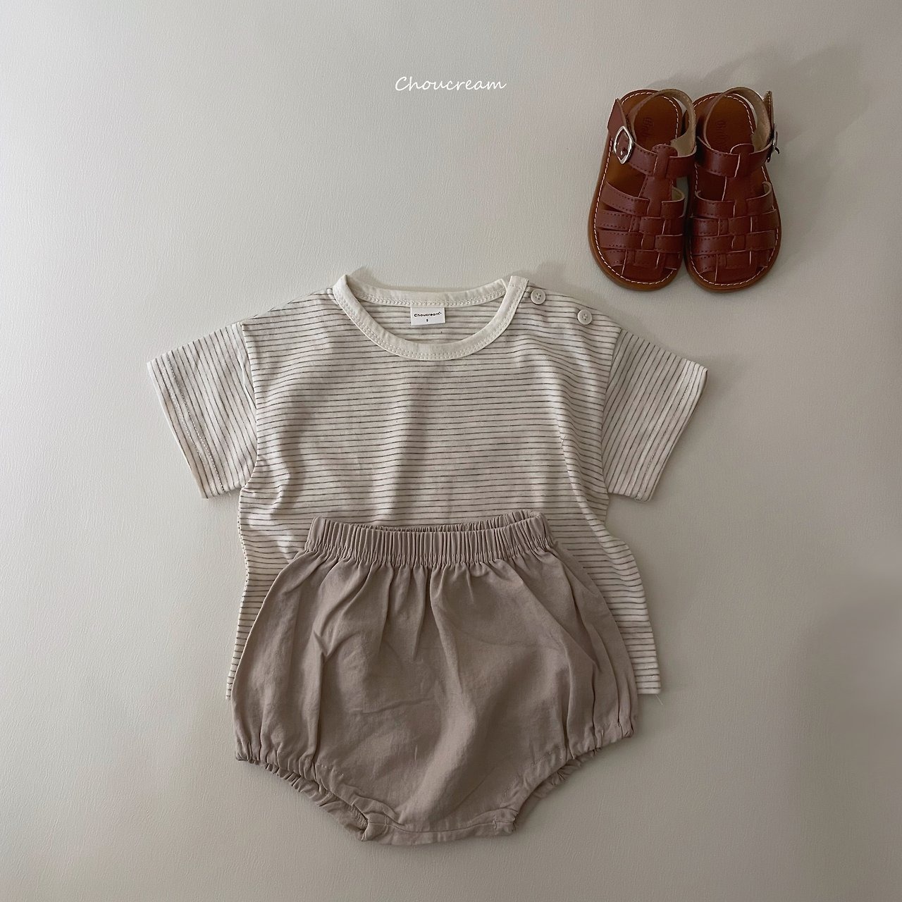 [choucream] Linen bloomers (bebeM) / [슈크림] 린넨블루머 (bebeM)