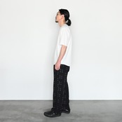 山内 / 強撚フリーカットポンチ・ショートスリーブTシャツ