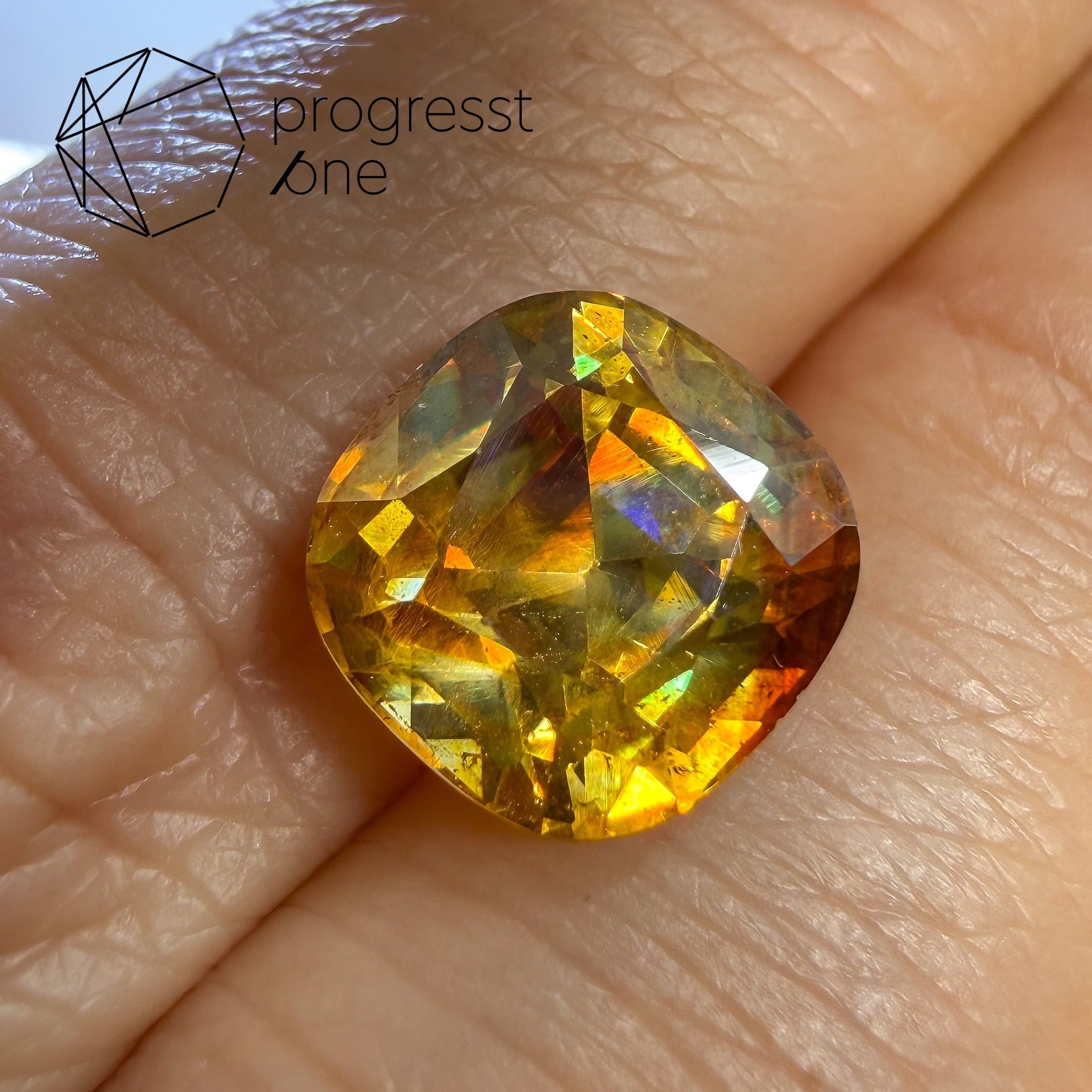 バイカラースファレライト4.89ct | progresstone