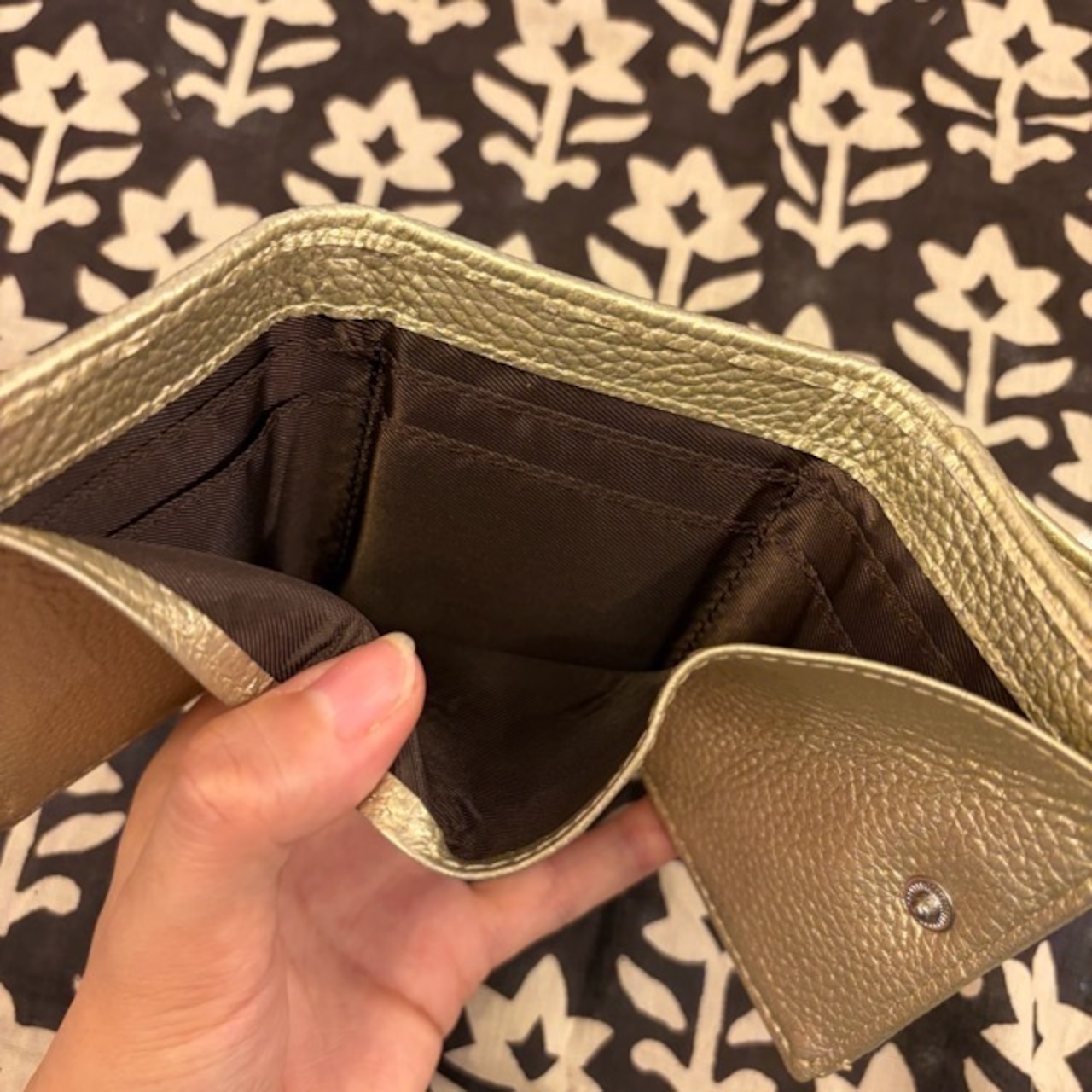 TOPANGA Accessory Glow mini wallet グロウミニウォレット ゴールド ミニウォレット ミニ財布 財布 アクセサリー 持ち運び収納 ウォレット wallet