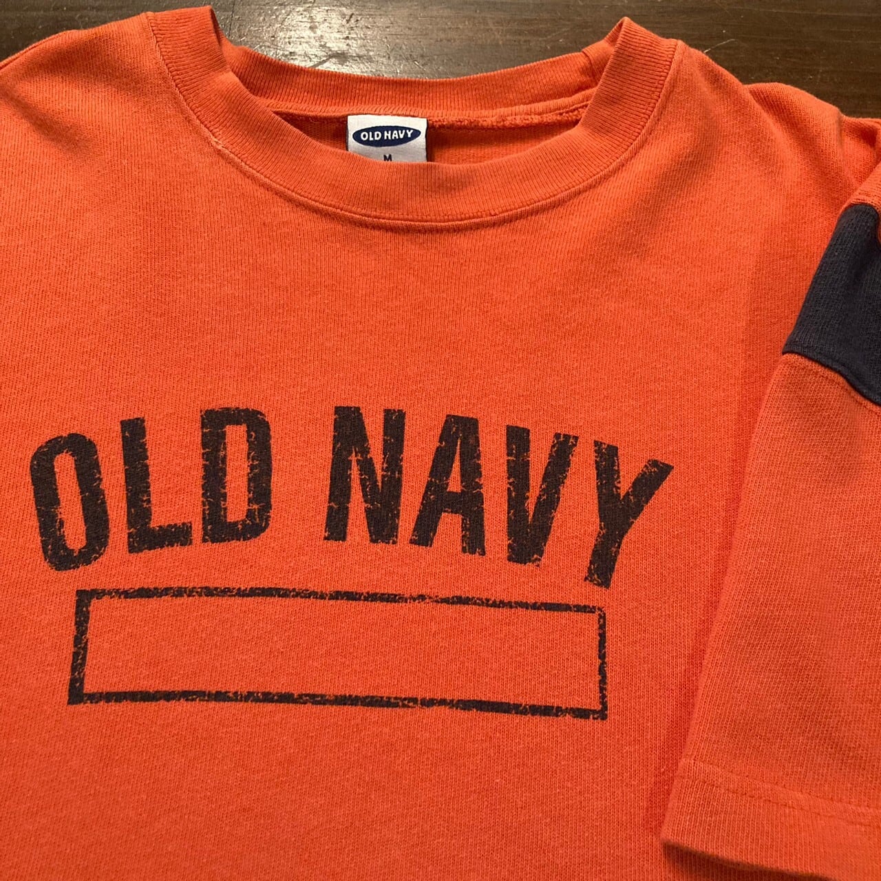 90s OLD NAVY オールドネイビー ロゴプリントTシャツ M | Used