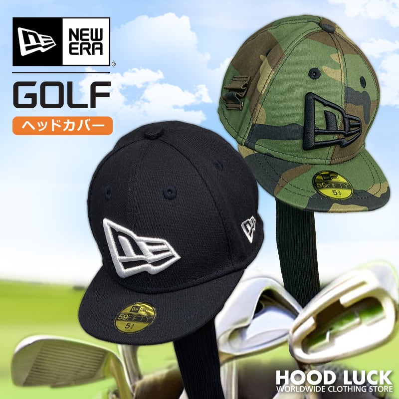 ニューエラ ゴルフ ヘッドカバー NEWERA GOLF キャップ型 ドライバー