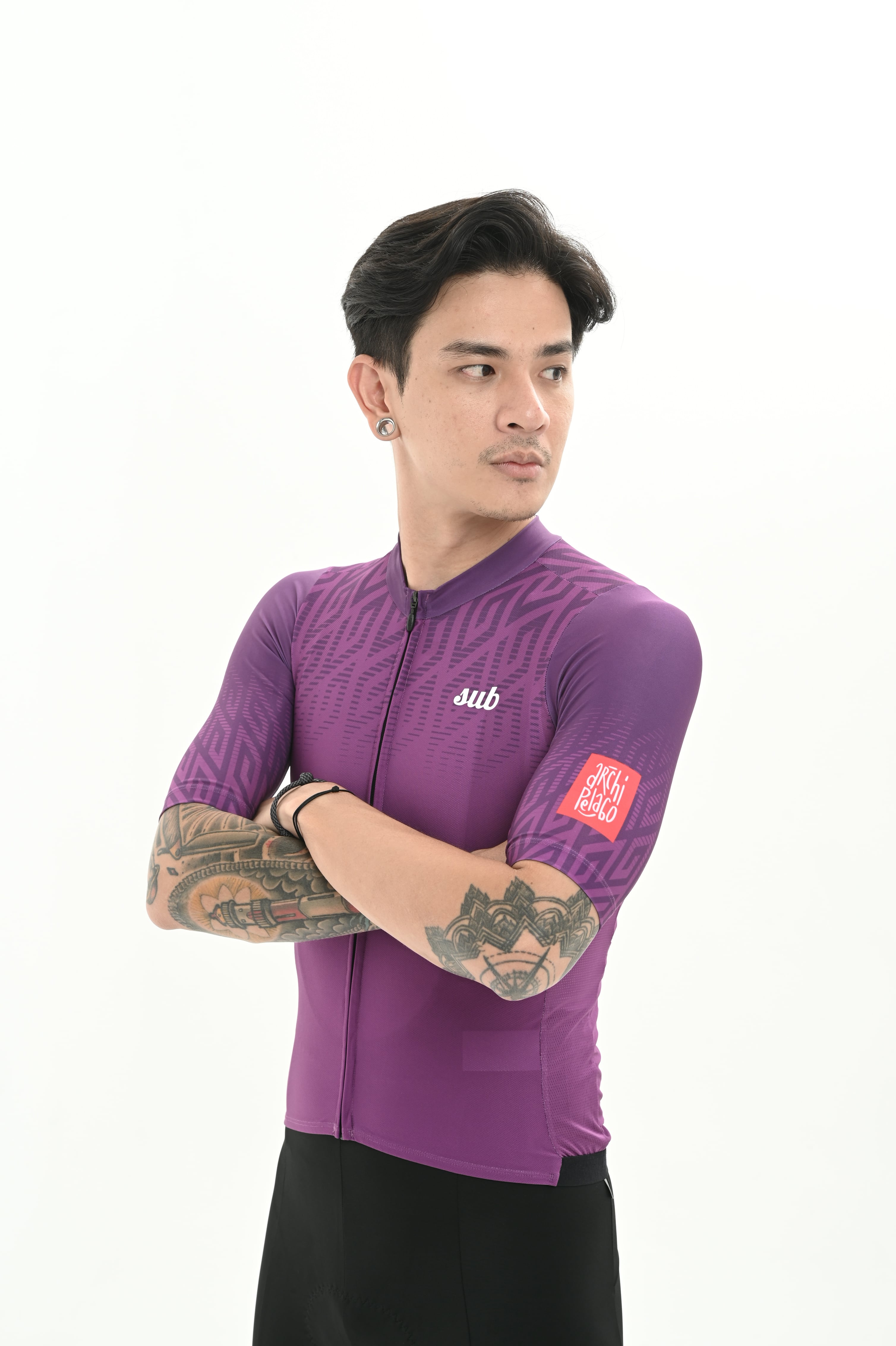 Archipelago Series Bangka Belitung / Purple Short Sleeves | 【公式