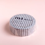 mt DECO マスキングテープ「方眼・ブラック」