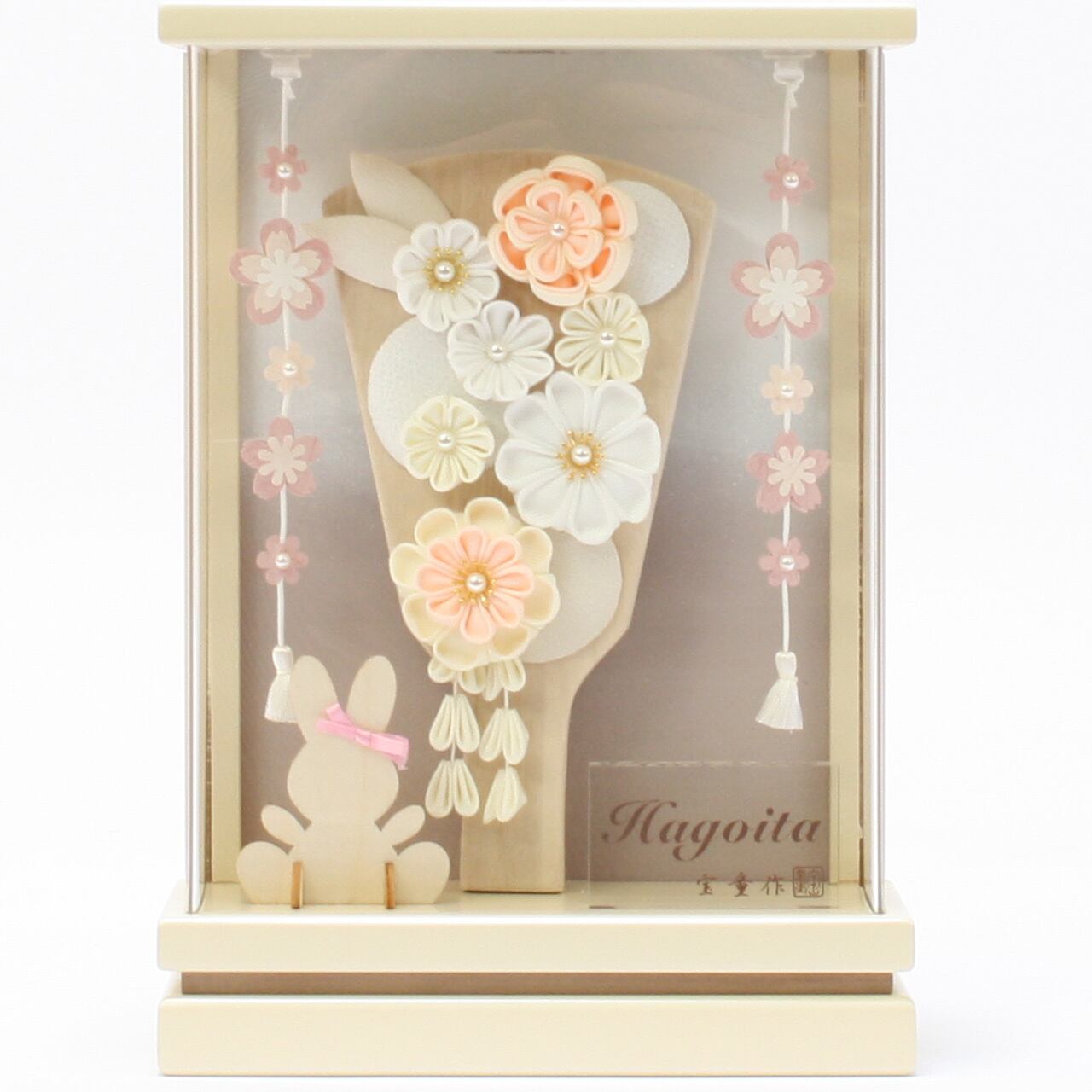 羽子板、羽子板たて 16号 手作り 押絵羽子板 手習 むさしや豊山 羽子板単品 展示品