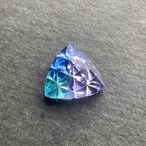 甲州貴石切子×yuia glass　トリリアント　#86【硝子の宝石】