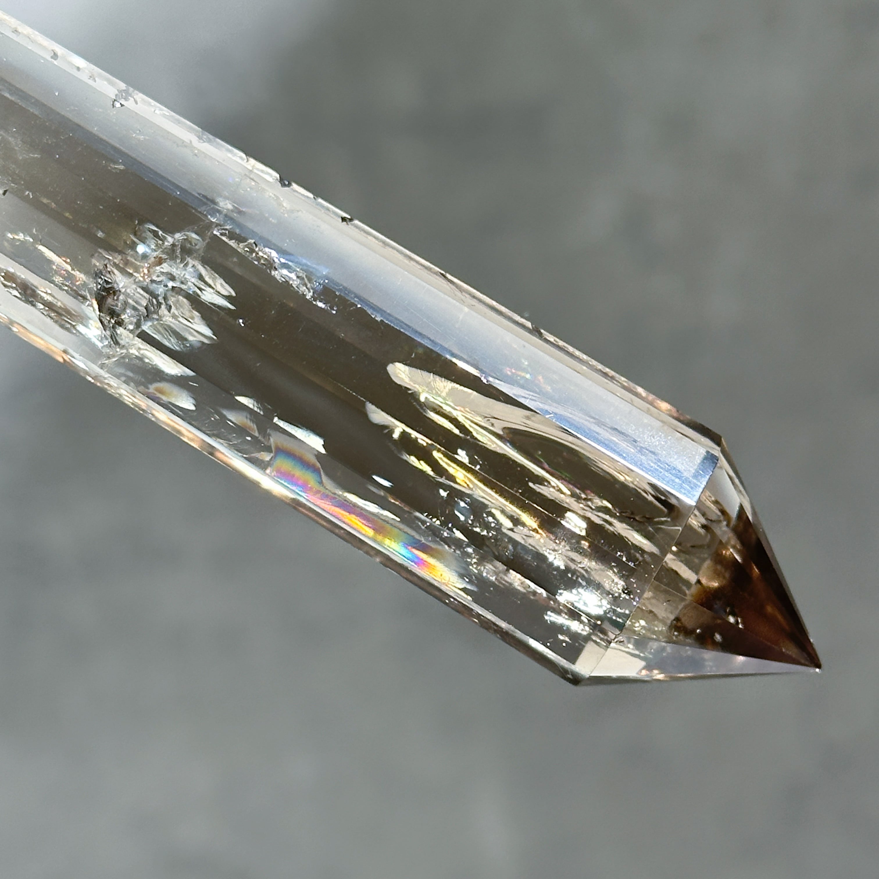 ミナスジェライス産スモーキークォーツ ダブルターミネイテッド13