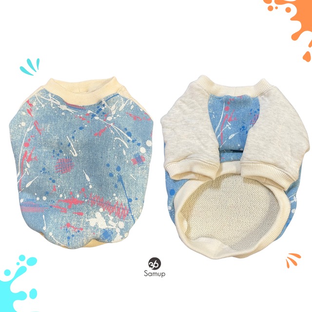 ラスト1点❣️Sサイズ❣️SPLASH柄トレーナー★