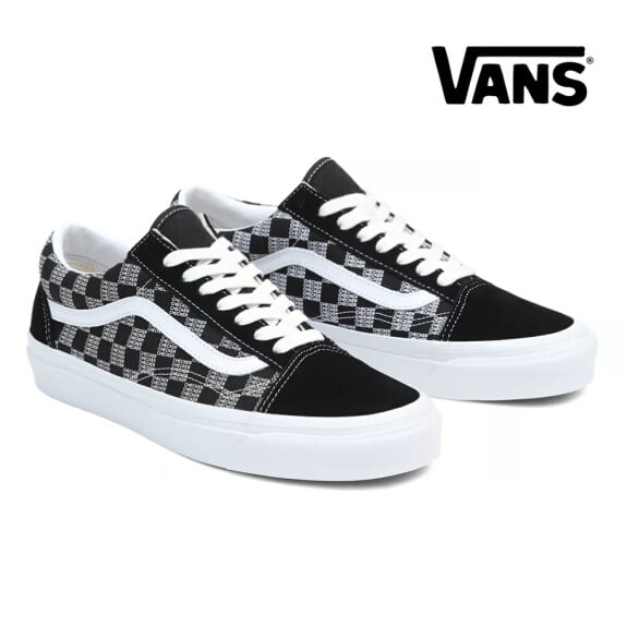 VANS / バンズ　ミッドスクール スニーカー アナハイム 黒 白