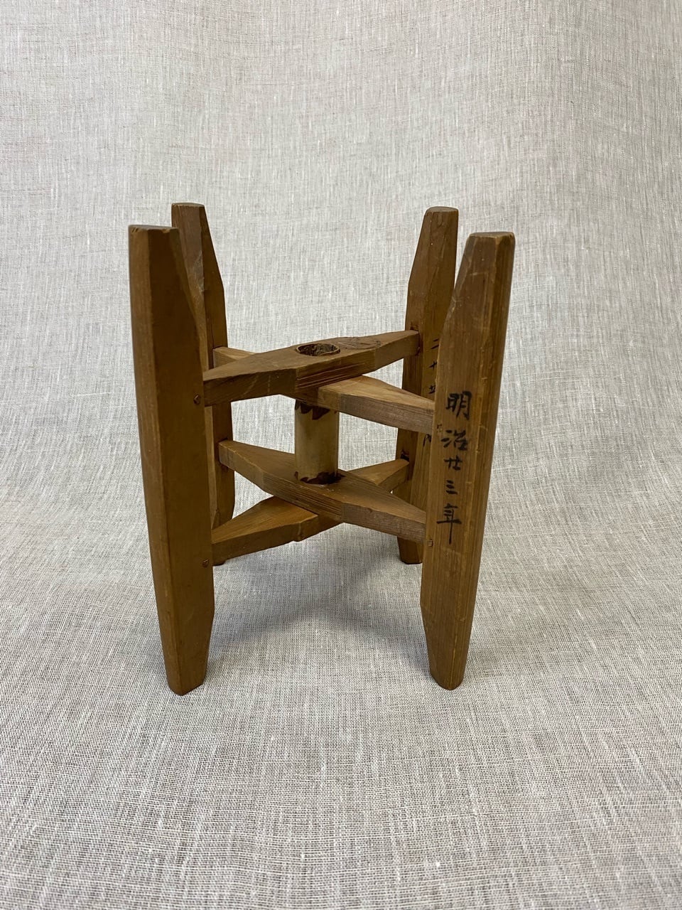 ☆希少木製糸巻き六角枠糸枠アンティーク和風インテリアレトロ糸車丹後