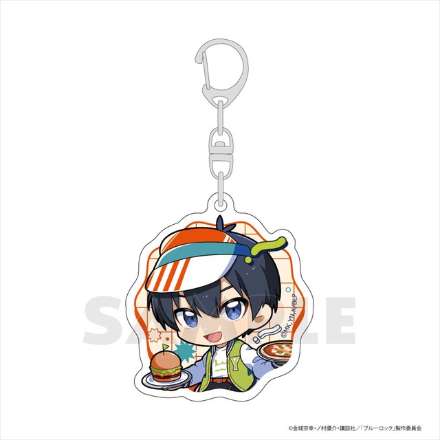 ブルーロック アクリルキーホルダー(潔 世一/レトロダイナー)