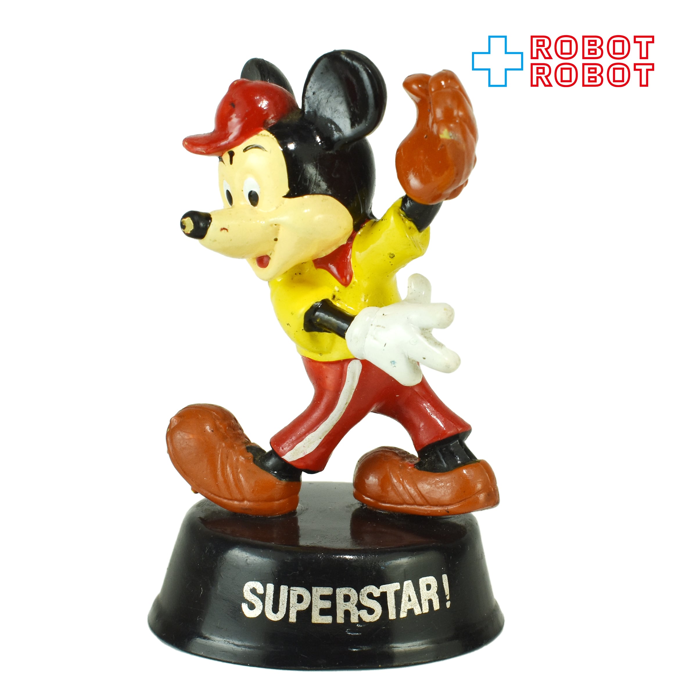モノグラム社 ディズニー ミッキーマウス スーパースター 野球 PVC
