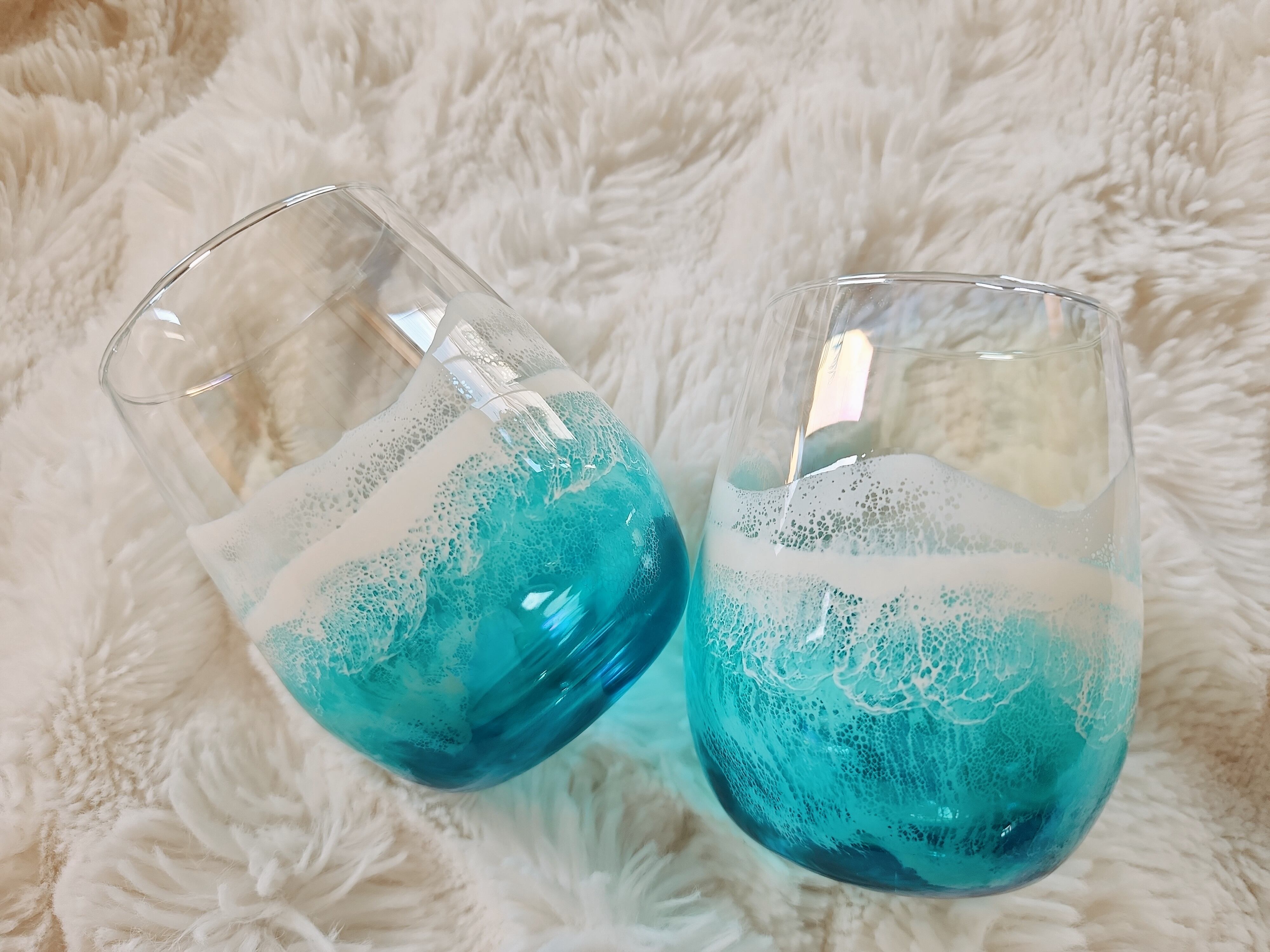 479.オーシャンレジンアート 海のグラス