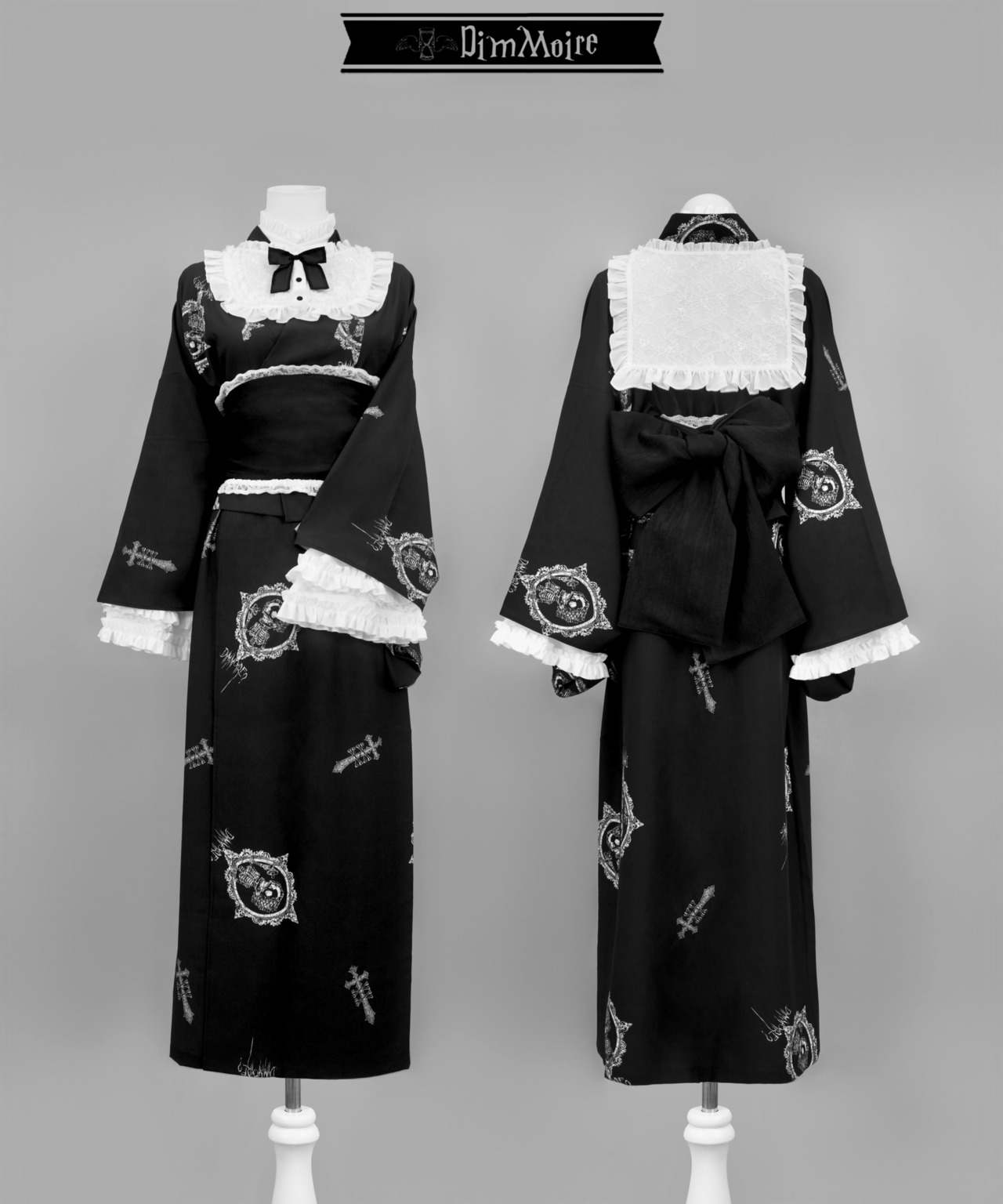 夢骸の童話 浴衣セット【Black】