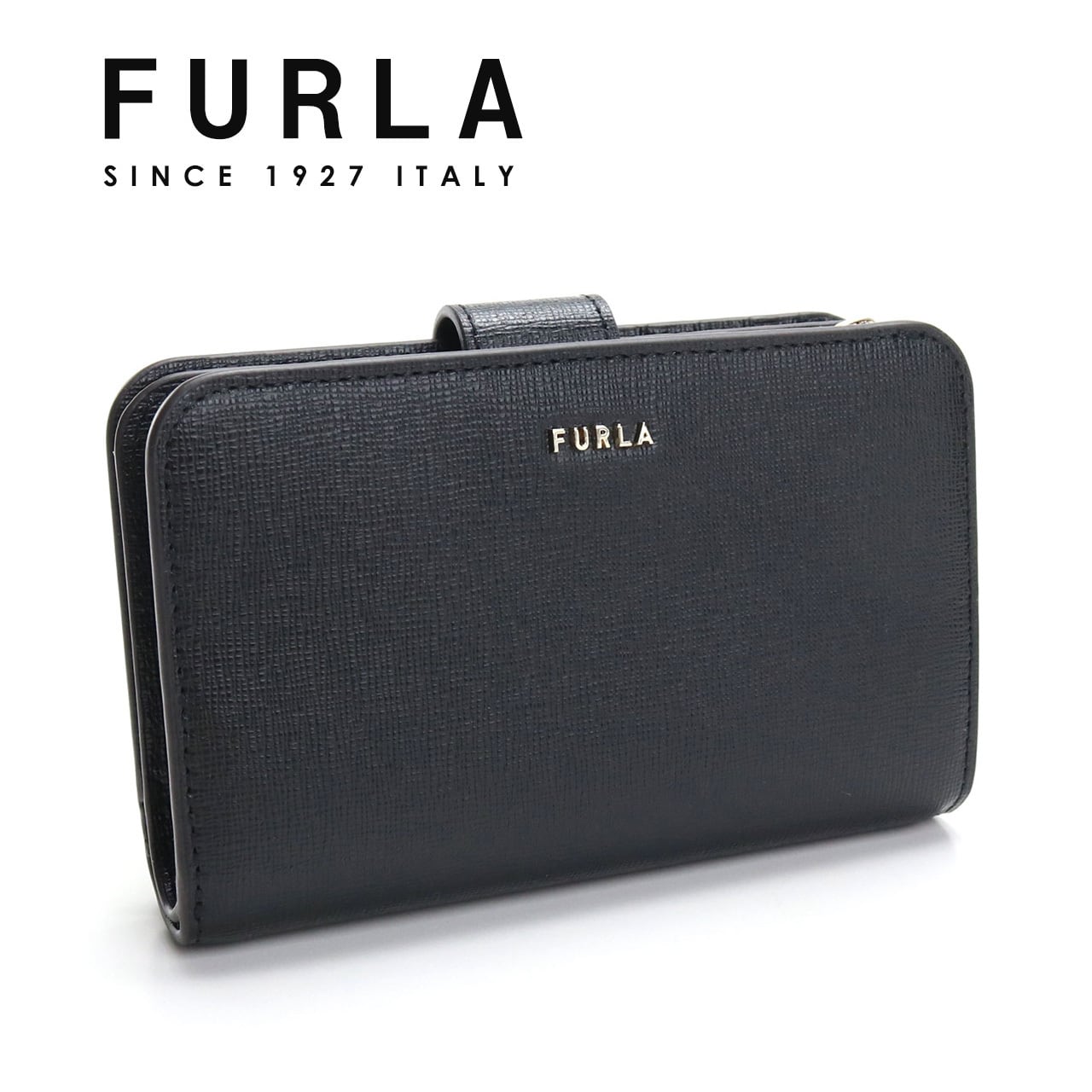 フルラ FURLA BABYLON バビロン 2折財布 ブラック レディース