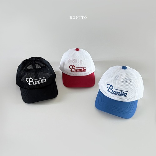 *即納* BONITO メッシュロゴキャップ