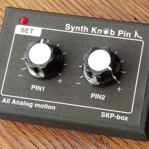 【ケース&プッシュピン】SKP-box Synth Knob Pin