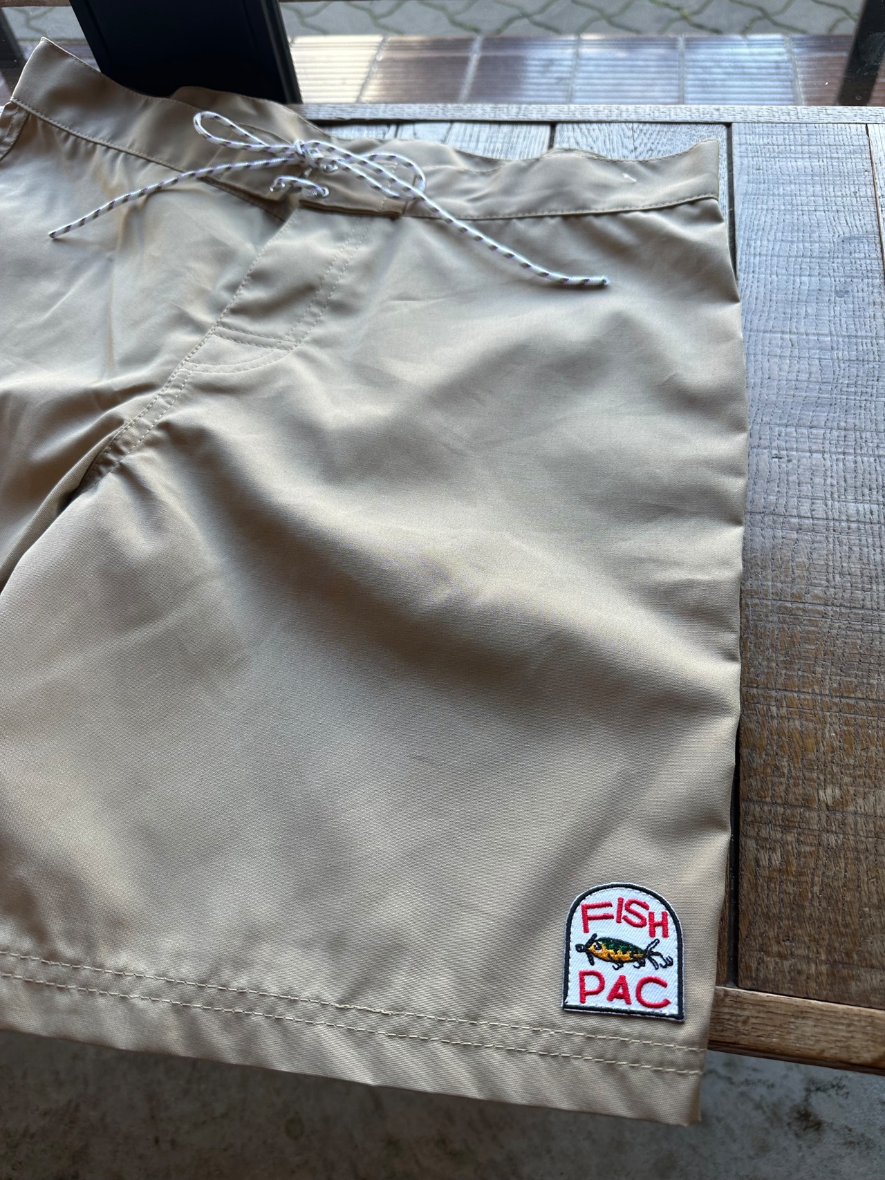 Board shorts ライトベージュ | FISHPAC