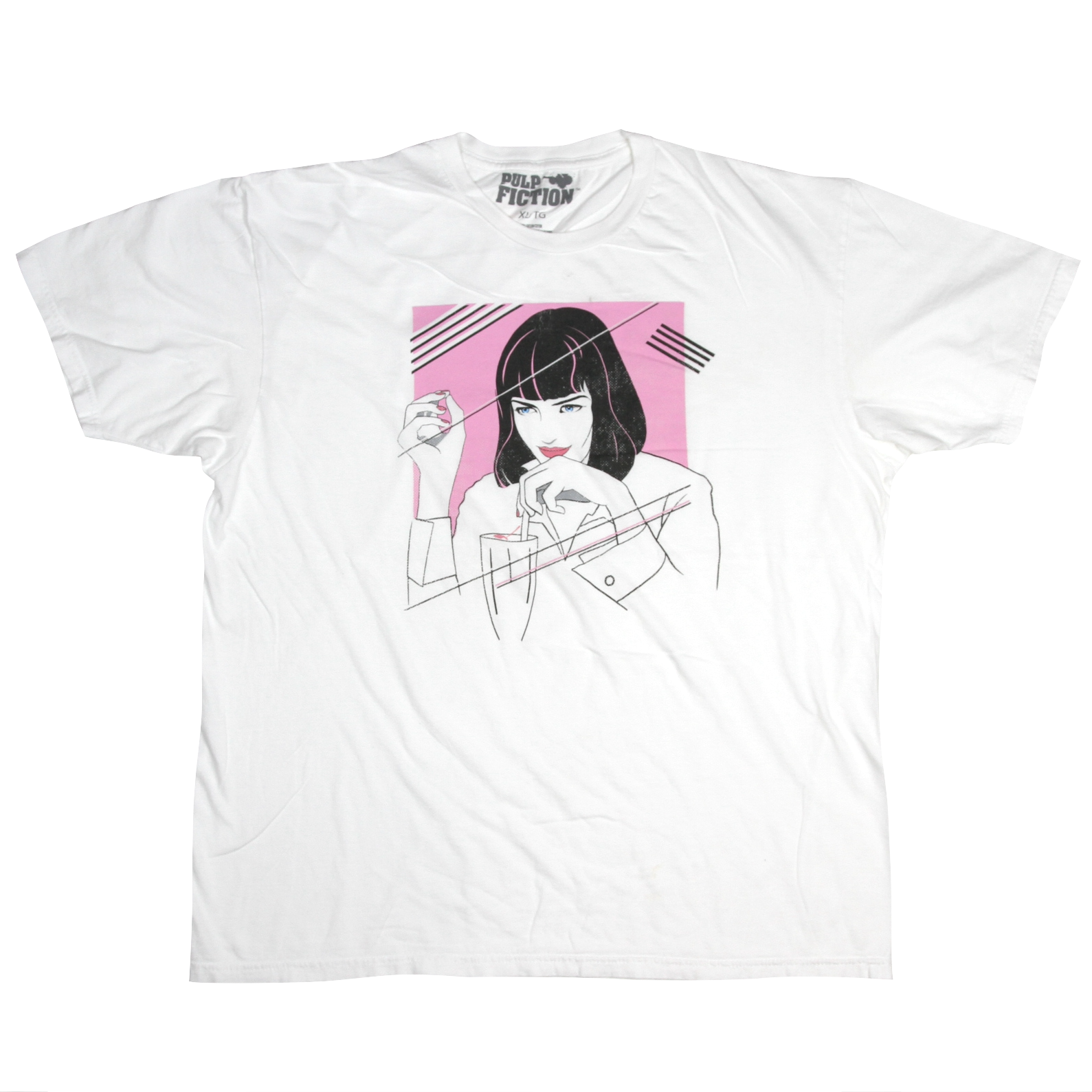 USED【XL】Movie PULP FICTION Mia Tee / ©2020 MIRAMAX