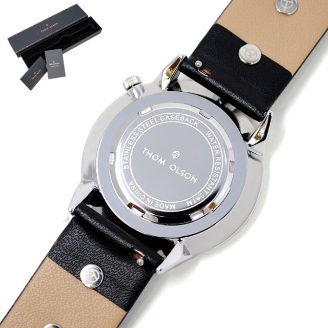 THOM OLSON トムオルソン CBTO018 チャーム レザー 腕時計 ウォッチ レディース