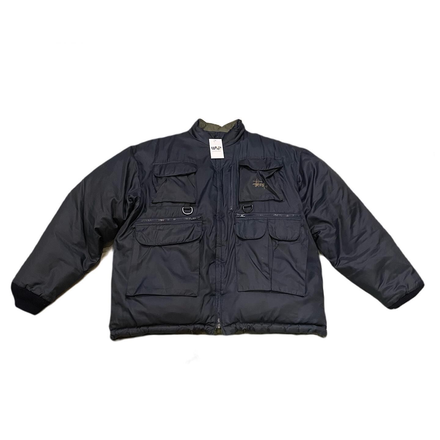 Special!! 90s Stussy fishing down jacket What’z up
