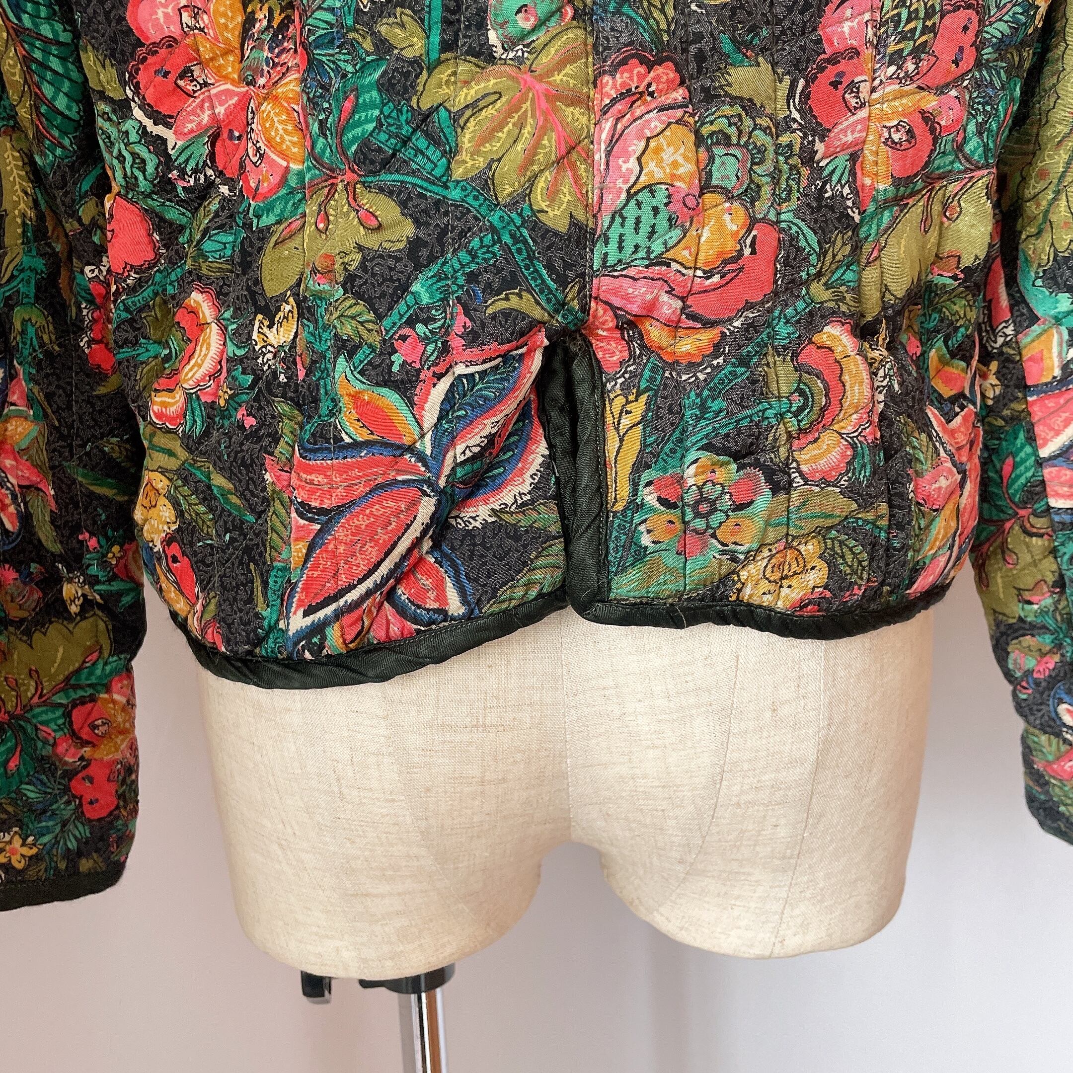 used レトロ キルティング ジャケット 古着 ヴィンテージ vintage