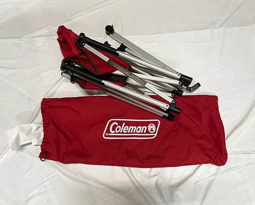6907【Coleman/ コールマン】ツーウェイキャプテンチェア （レッド