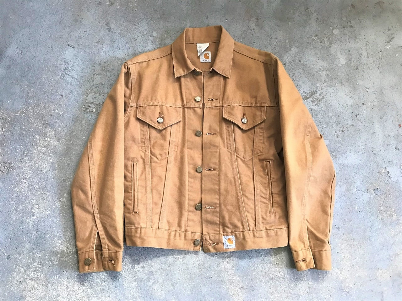 80s Carhartt trucker jacket MADE IN USA