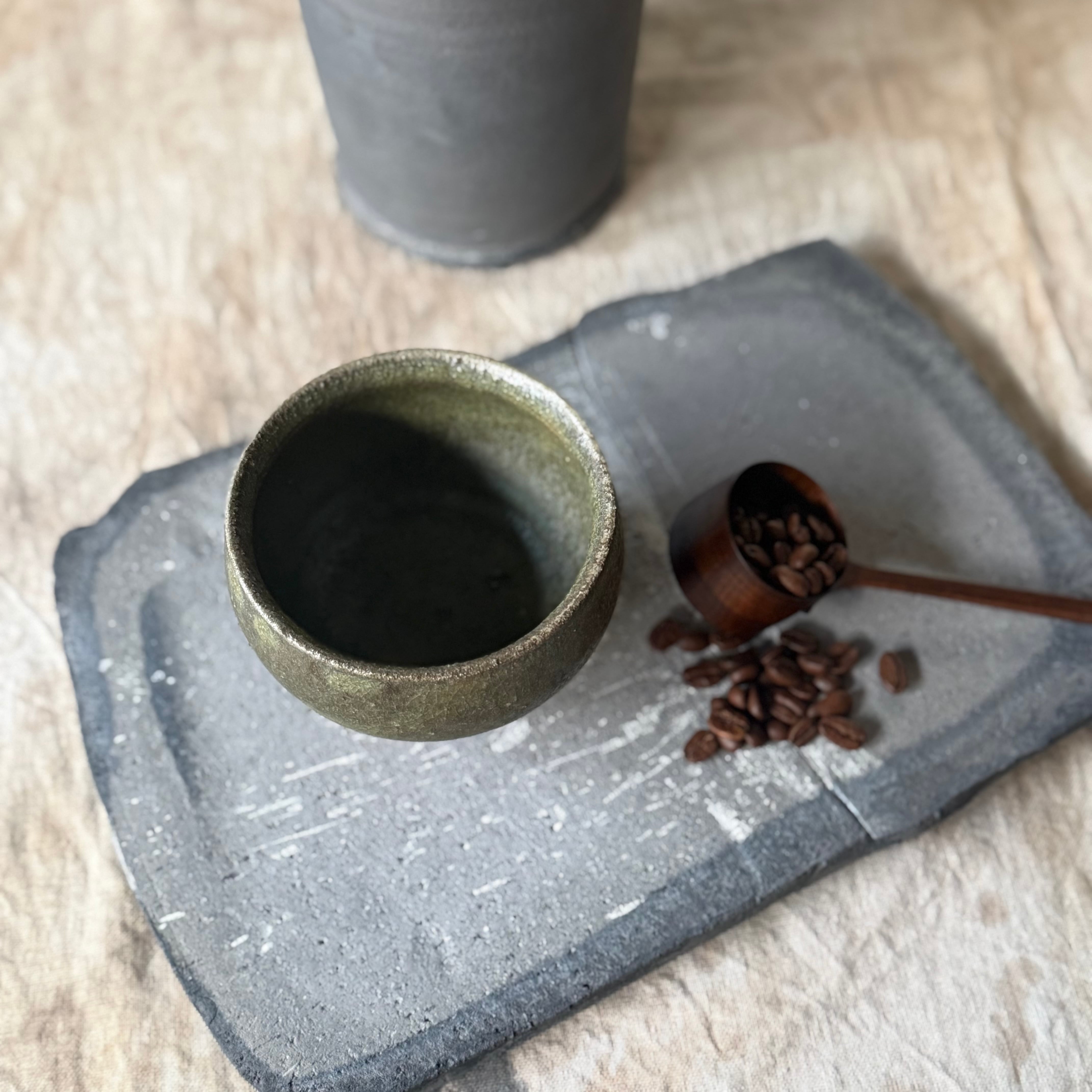 清水善行 須恵珈琲壺 | gallery 一白