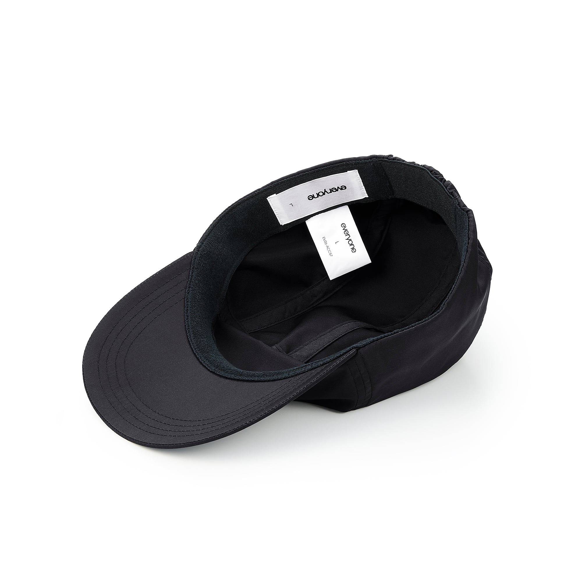 everyone nylon silk jet cap (BLACK) | everyone