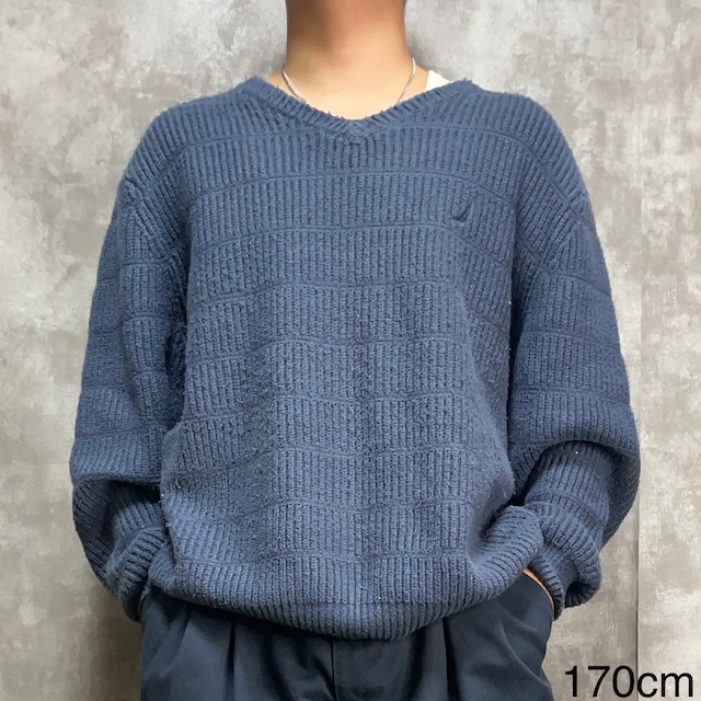 NAUTICA   ニット　2XL   刺繍